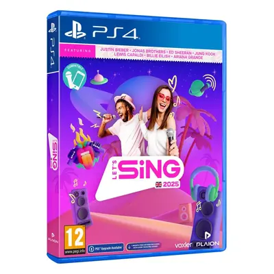 Hra na konzoli Lets Sing 2025 - PS4