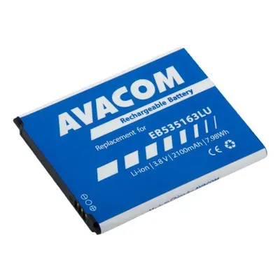 Baterie pro mobilní telefon Avacom pro Samsung Grand Neo Li-Ion 3,8V 2100mAh, (náhrada EB535163L