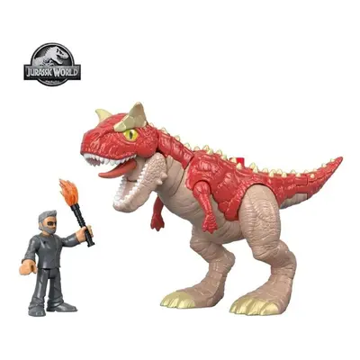 Fisher Price Imaginext CARNOTAURUS a DR. MALCOLM, Mattel GBN16