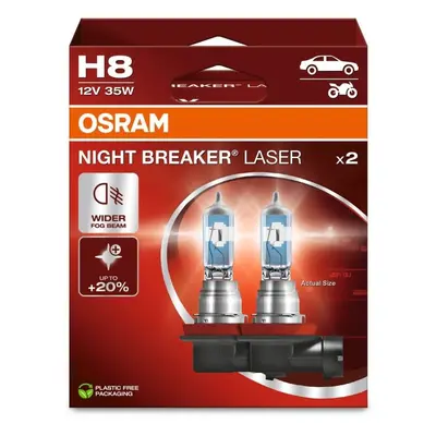 Autožárovka OSRAM H8 Night Breaker Laser Next Generation +150%, 2ks