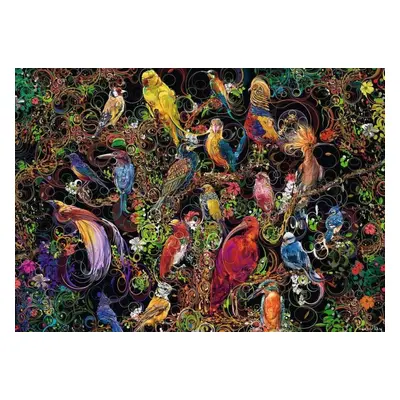 Puzzle Ravensburger 168323 Umělečtí ptáci 1000 dílků