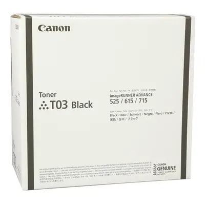 Canon originální toner T03, black, 51500str., 2725C001, Canon imageRUNNER ADVANCE 525/615/715 II