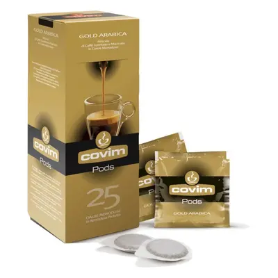 Kávové kapsle Covim Gold Arabica, ESE pody, 25 porcí