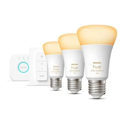 LED žárovka Philips Hue White Ambiance 8W 1100 E27 starter kit