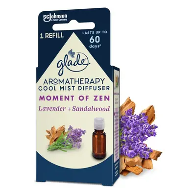 Esenciální olej GLADE Aromatherapy Cool Mist Diffuser Moment of Zen náplň 17,4 ml