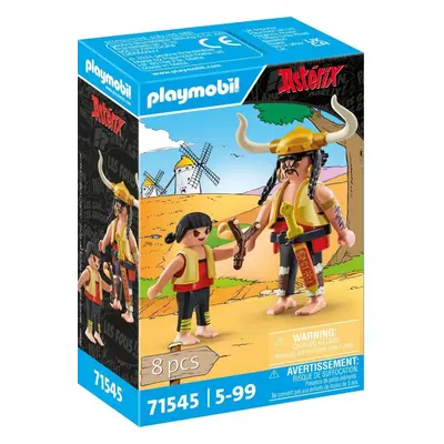 Set figurek a příslušenství Playmobil 71545 Asterix: Zmasabujon y Kruton a Pepé