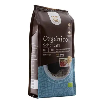 Káva Gepa Mletá káva Fairtrade - BIO Schonkaffee 250g 100% Arabica