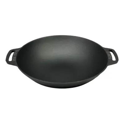 Grilovací pánev Valhal Outdoor Litinová pánev WOK 36cm