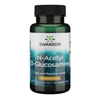 Kloubní výživa Swanson N-Acetyl D-Glucosamine, 750 mg, 60 kapslí