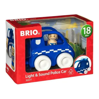 BRIO 30377 Svítící a zvukové policejní auto