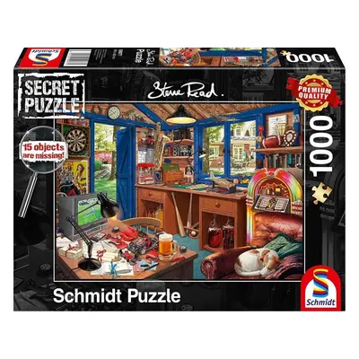 SCHMIDT Secret puzzle Tátova dílna 1000 dílků