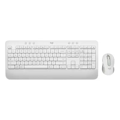 Set klávesnice a myši Logitech MK650 Combo For Business - Off-White, CZ/SK