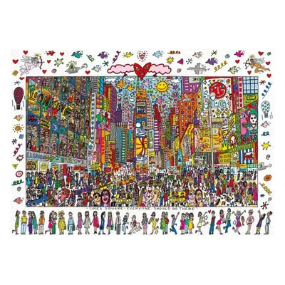 RAVENSBURGER Puzzle Times Square - Everyone should go there 1000 dílků