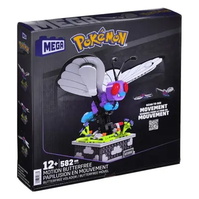 Stavebnice Mattel Mega Pokémon Construx construction set motion butterfree 22 cm