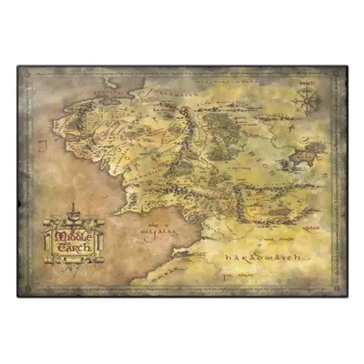 Podložka na stůl The Lord of the rings: Mapa Středozemě - podložka na stůl