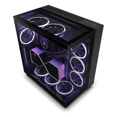 Počítačová skříň NZXT H9 Elite Black