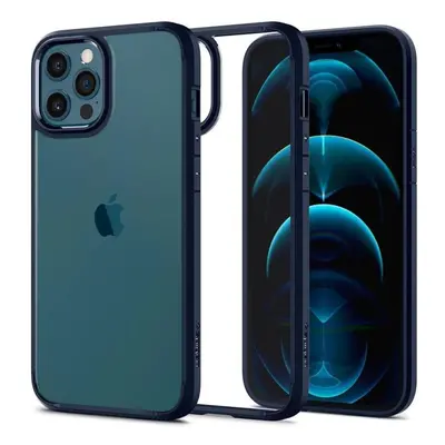 Kryt na mobil Spigen Ultra Hybrid Navy blue iPhone 12/iPhone 12 Pro