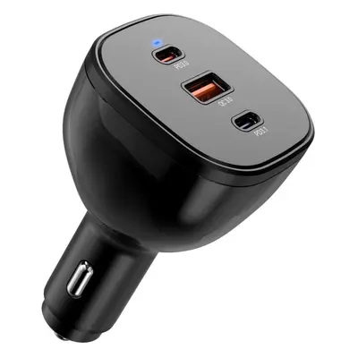 Nabíječka do auta ChoeTech 165W PD3.1 Dual USB-C+ USB-A Fast Car Charger