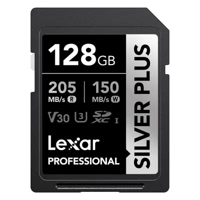 Paměťová karta Lexar SDXC Professional SILVER Plus 128GB