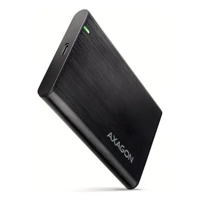 Externí box AXAGON EE25-A6C, screwless RAW alu box 2.5" HDD/SSD, SuperSpeed USB-C 5 Gbps