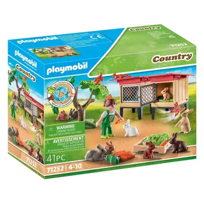 Stavebnice Playmobil 71252 Králíkárna