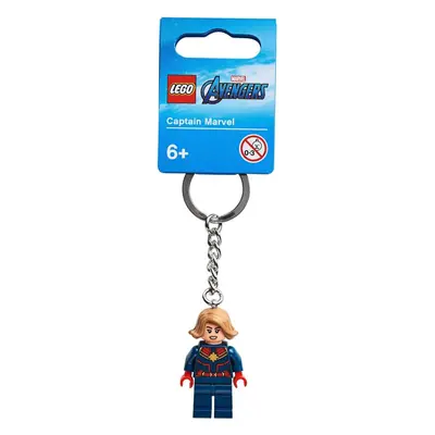 LEGO® Marvel 854064 Přívěsek na klíče – Kapitánka Marvel