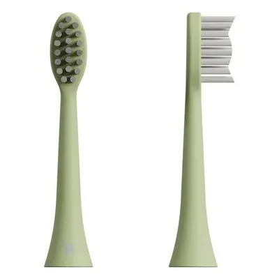 Náhradní hlavice k zubnímu kartáčku Tesla Smart Toothbrush TB200 Brush Heads Green 2x