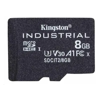 Kingston Industrial/micro SDHC/8GB/100MBps/UHS-I U3 / Class 10