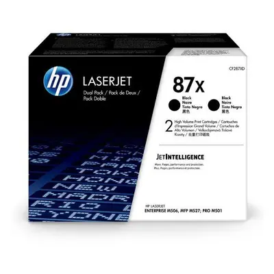 Toner HP CF287XD č. 87X Dual Pack černý 2ks originální