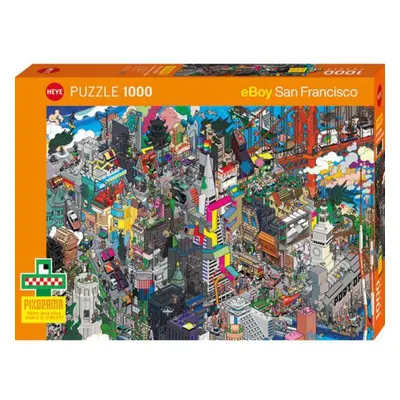 HEYE Puzzle Pixorama: San Francisco Quest 1000 dílků