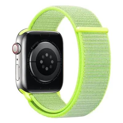 Řemínek Eternico Airy pro Apple Watch 38mm / 40mm / 41mm Satin Green and Green edge