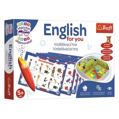 TREFL Malý objevitel: English for you + magické pero