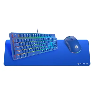 Set klávesnice a myši Rapture ELITE Gaming Set - CZ/SK