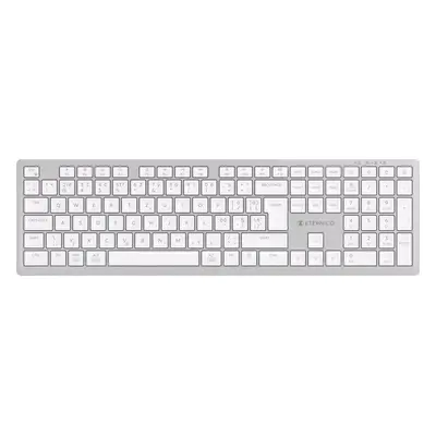 Eternico Wireless Keyboard KS2370 stříbrnobílá - CZ/SK AET-KS2370CSSWN