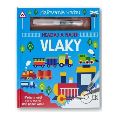 Maľovanie vodou Vlaky