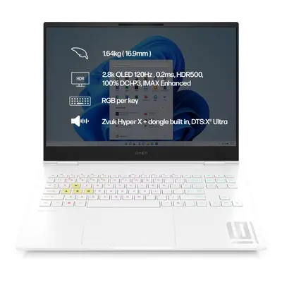 Herní notebook OMEN Transcend 14-fb0433nc White