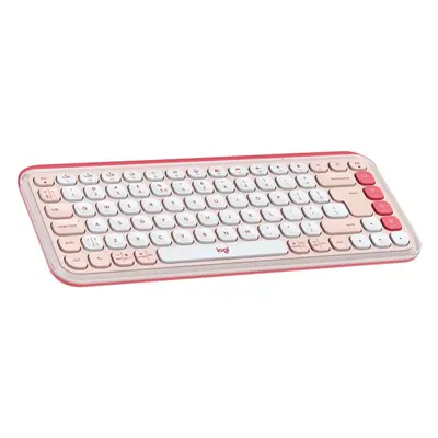 Klávesnice Logitech Pop Icon Keyboard, Rose - US INTL