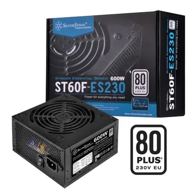 Počítačový zdroj SilverStone Strider Essential 80Plus ST60F-ES230 600W