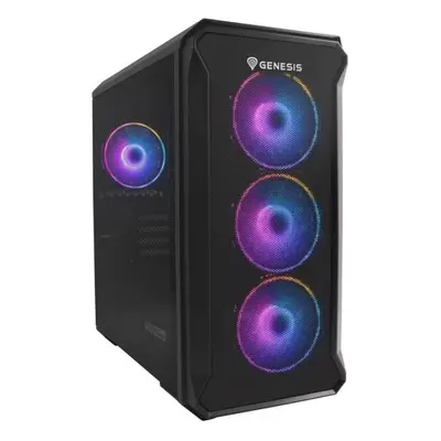 Počítačová skříň Genesis IRID 503 ARGB Mini-ATX, Micro-ITX (USB 3.0), 4x 120m ventilátory ARGB