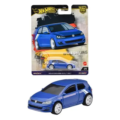 HW Prémiové auto velikáni VOLKSWAGEN GOLF MK7, Mattel HRV79