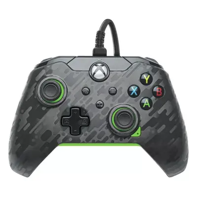 Gamepad PDP Wired Controller - Neon Carbon - Xbox