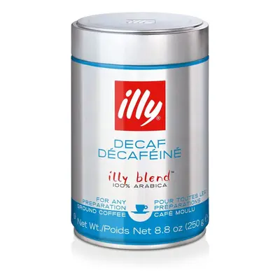 Káva Mletá káva illy 250g bez kofeinu