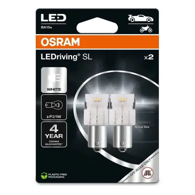 LED autožárovka OSRAM LEDriving SL P21W Studeně bílá 6000K 12V dva kusy v balení