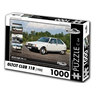 RETRO-AUTA Puzzle č. 64 Oltcit Club 11R (1988) 1000 dílků