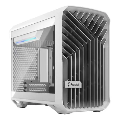 Počítačová skříň Fractal Design Torrent Nano White TG Clear Tint