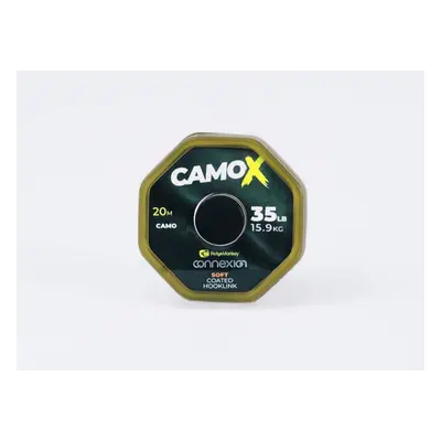 RidgeMonkey Šňůrka Connexion CamoX Soft Coated Hooklink 20m 35lb