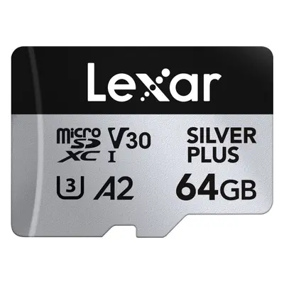 Paměťová karta Lexar microSDXC Professional SILVER Plus 64GB