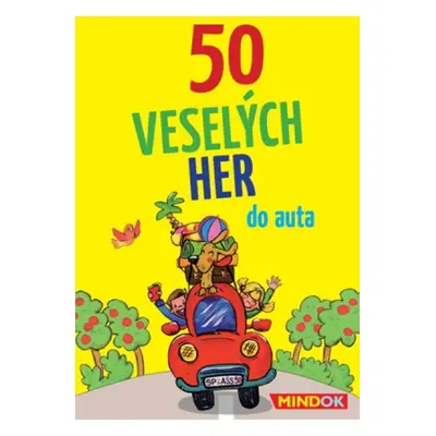 Společenská hra 50 veselých her do auta