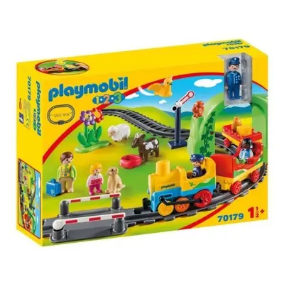 Vláček Playmobil Moje první železniční dráha