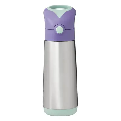 Dětská termoska B.Box Termoska na pití s brčkem 500 ml lilac pop